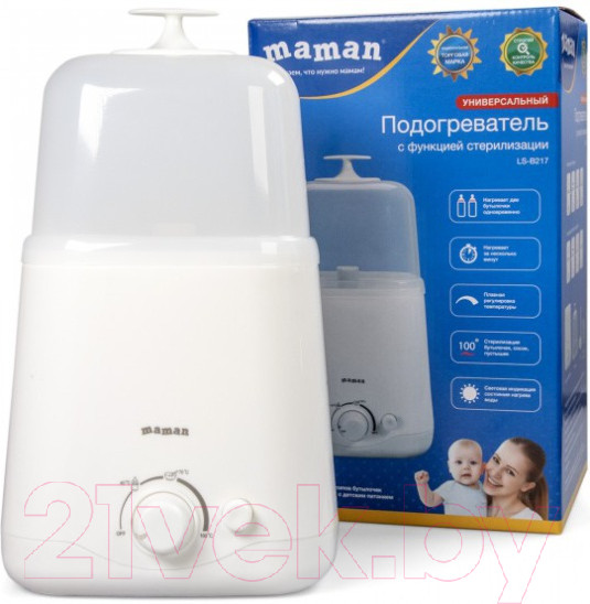 Изображение товара Подогреватель для бутылочек Maman LS-B217
