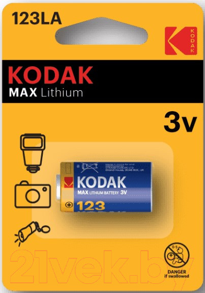 Изображение товара Батарейка Kodak Б0005146