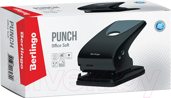 Изображение товара Дырокол Berlingo Office Soft / DDm_65168 (черный)