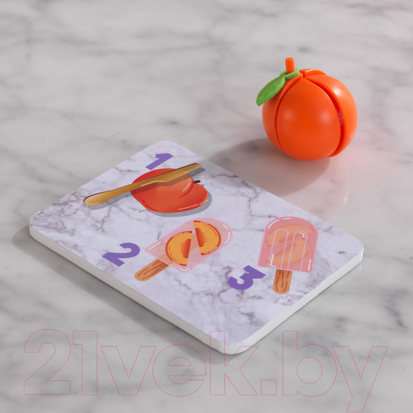 Изображение товара Набор игрушечных продуктов KidKraft Мороженое фруктовое / 10198_KE