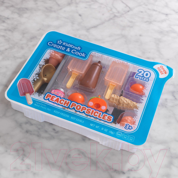 Изображение товара Набор игрушечных продуктов KidKraft Мороженое фруктовое / 10198_KE