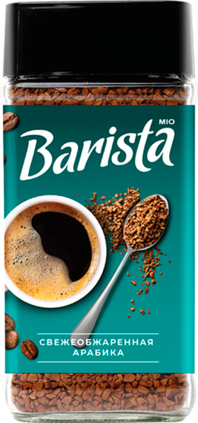 Изображение товара Кофе растворимый Barista Mio / 11186 (190г)