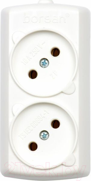 Изображение товара Удлинитель Borsan BR-1542-5 (белый)