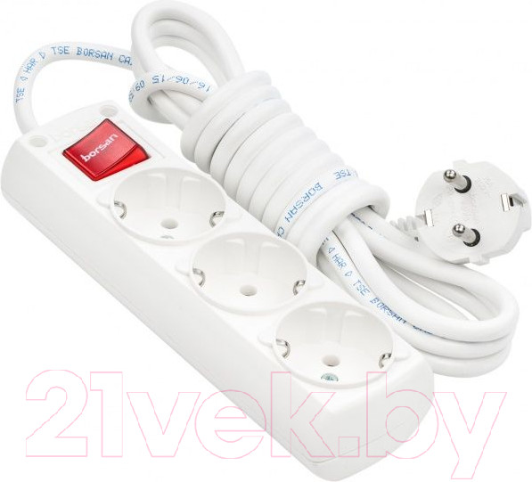 Изображение товара Удлинитель Borsan BR-1563-315 (белый)