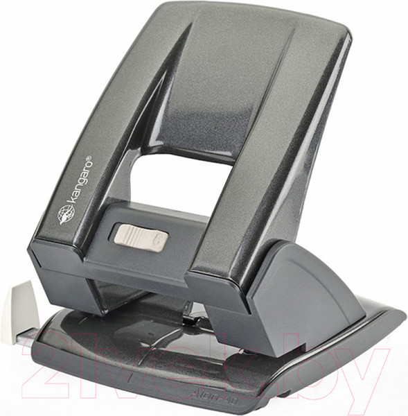 Изображение товара Дырокол Kangaro Aion-40 (серый металлик)