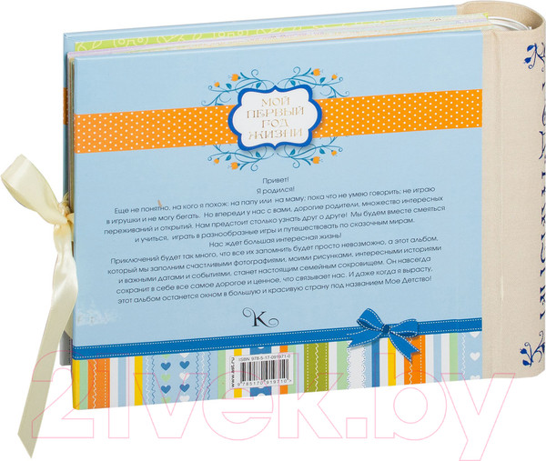 Изображение товара Альбом малыша АСТ Мой первый год жизни / 9785170919710