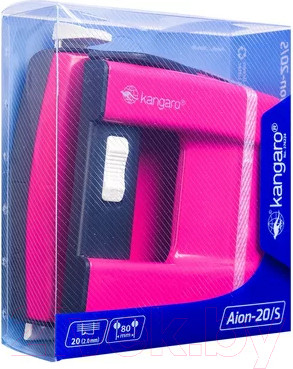 Изображение товара Дырокол Kangaro Aion-20/S / Aion-20/S-Fuchsia Pink (розовый)