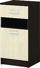Изображение товара Тумба в прихожую Стендмебель Машенька ТБ-201 (дуб беленый/венге)