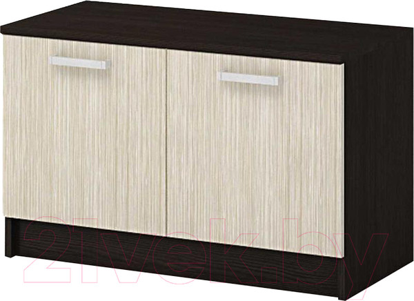 Изображение товара Тумба в прихожую Стендмебель Машенька ТБ-202 (дуб беленый/венге)
