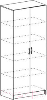 Изображение товара Шкаф Стендмебель Басса ШК-555 (дуб белфорт/венге)