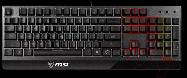 Изображение товара Клавиатура MSI Vigor GK30 RU / S11-04RU224-CLA (черный)