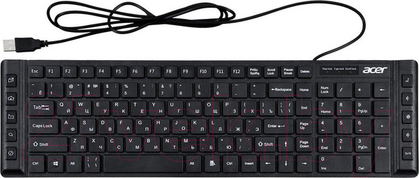 Изображение товара Клавиатура Acer OKW010 / ZL.KBDEE.002 (черный)