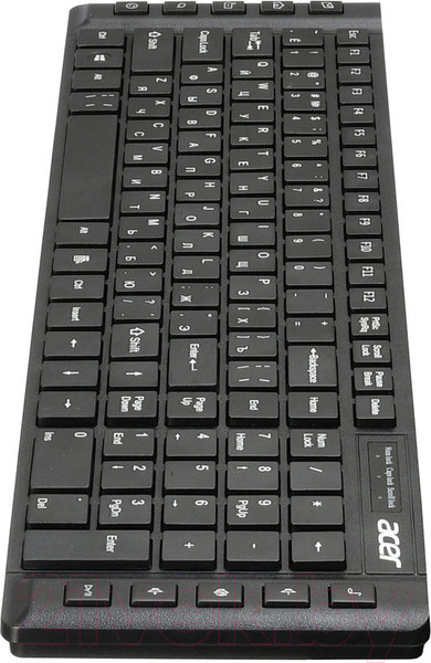 Изображение товара Клавиатура Acer OKW010 / ZL.KBDEE.002 (черный)