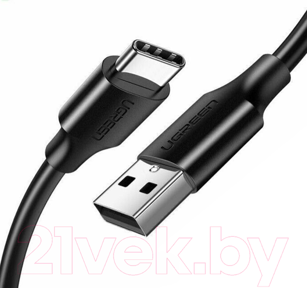 Изображение товара Кабель Ugreen US287 / 60117 (1.5м, черный)