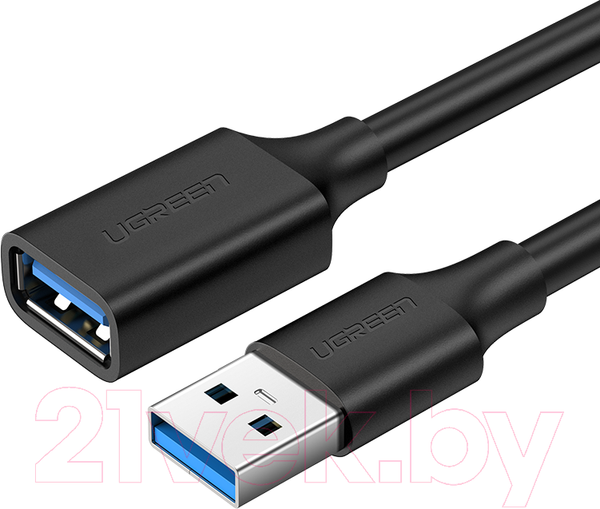 Изображение товара Удлинитель кабеля Ugreen US129 / 10368 (1м, черный)