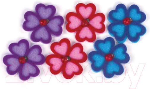 Изображение товара Набор наклеек для декорирования Остров Сокровищ Клевер / 661474 (6шт)