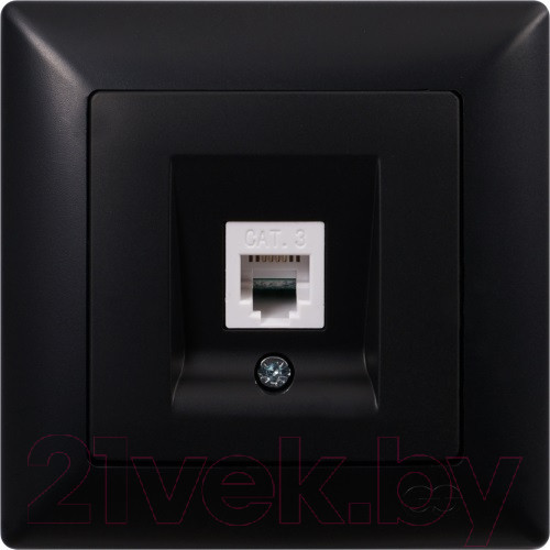 Изображение товара Розетка Gunsan Visage 01283400-157120 (черный)