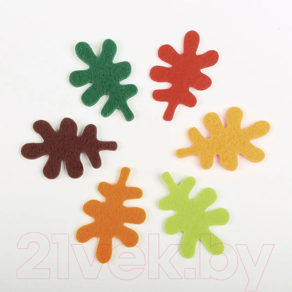 Изображение товара Набор наклеек для декорирования Остров Сокровищ Листья / 661479 (24шт)