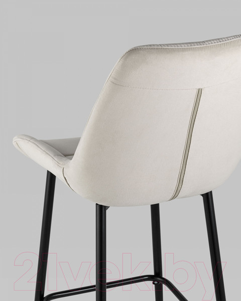 Изображение товара Стул барный Stool Group Флекс / AV 405-N02-08(B) (велюр бежевый)