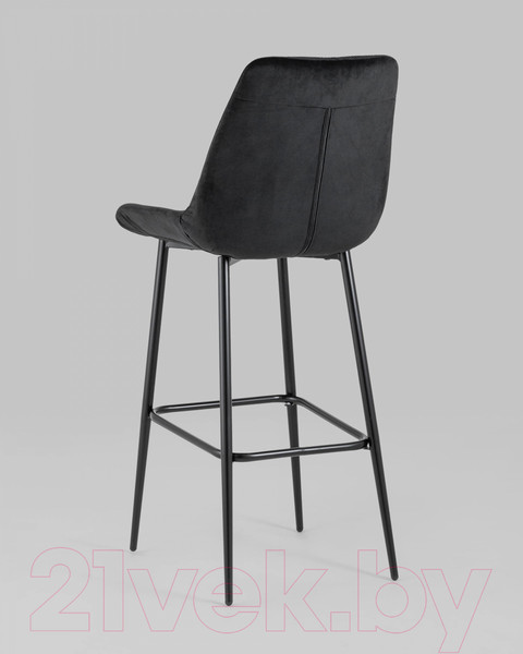 Изображение товара Стул барный Stool Group Флекс / AV 405-N28-08(B) (велюр черный)