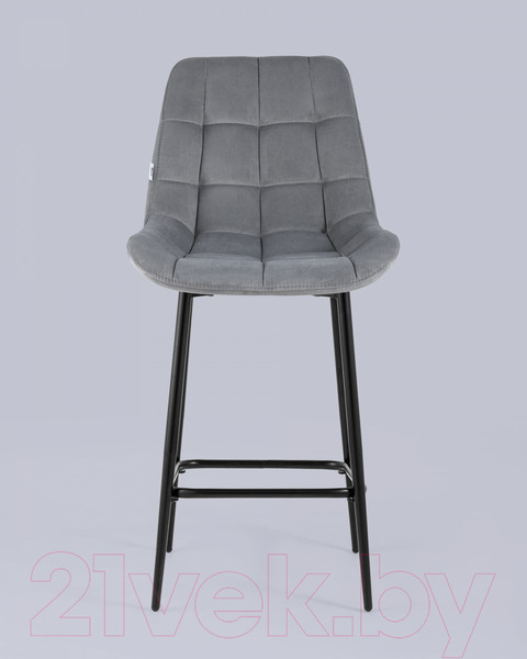 Изображение товара Стул барный Stool Group Флекс / AV 405-N25-08(PP) (велюр серый)