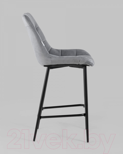 Изображение товара Стул барный Stool Group Флекс / AV 405-N25-08(PP) (велюр серый)