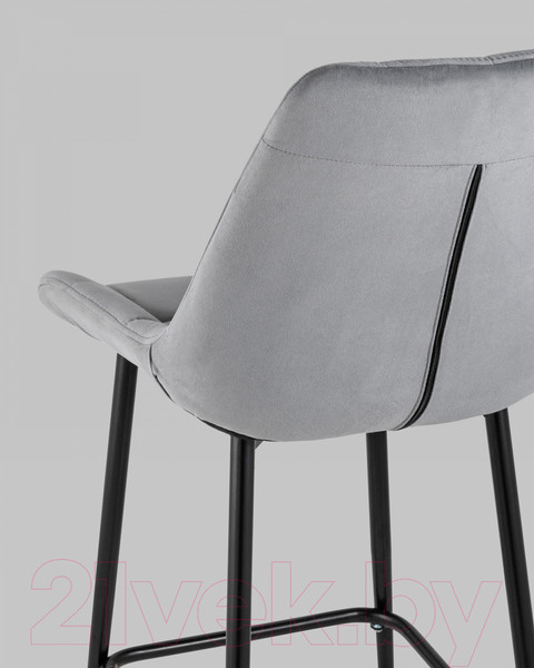 Изображение товара Стул барный Stool Group Флекс / AV 405-N25-08(PP) (велюр серый)