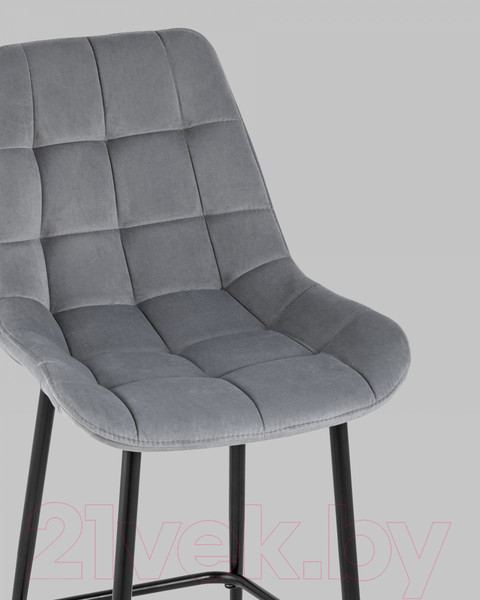 Изображение товара Стул барный Stool Group Флекс / AV 405-N25-08(PP) (велюр серый)