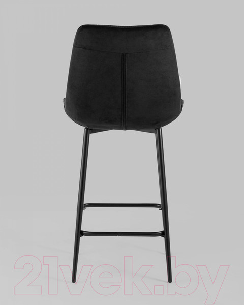 Изображение товара Стул барный Stool Group Флекс / AV 405-N28-08(PP) (велюр черный)