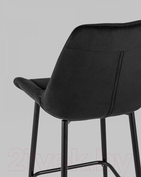 Изображение товара Стул барный Stool Group Флекс / AV 405-N28-08(PP) (велюр черный)