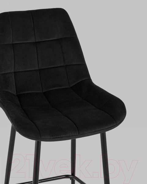 Изображение товара Стул барный Stool Group Флекс / AV 405-N28-08(PP) (велюр черный)