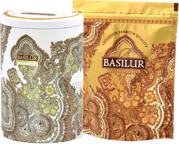 Изображение товара Чай листовой Basilur Oriental Collection White Moon улун / 6374 (100г, в банке)