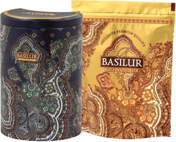 Изображение товара Чай листовой Basilur Oriental Collection Magic Nights черный / 5579 (100г)