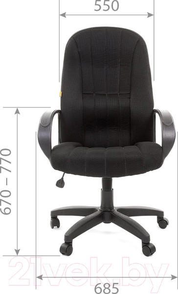 Изображение товара Кресло офисное Chairman 685 TW-12 (серый)