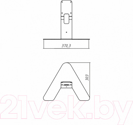 Изображение товара Стойка для рециркулятора Geniled Protego F40/F80 / 05996