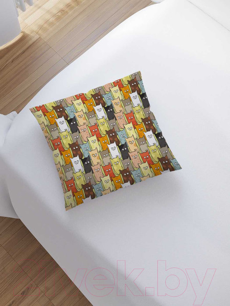 Изображение товара Наволочка декоративная JoyArty Котятки / sl_32589