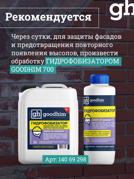 Изображение товара Удалитель высолов GoodHim Антисоль 680 концентрат / 27924 (5л)