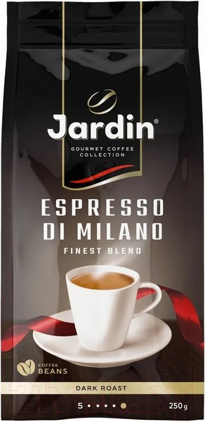 Изображение товара Кофе в зернах Jardin Эспрессо ди Милано / Nd-00001692 (250г )