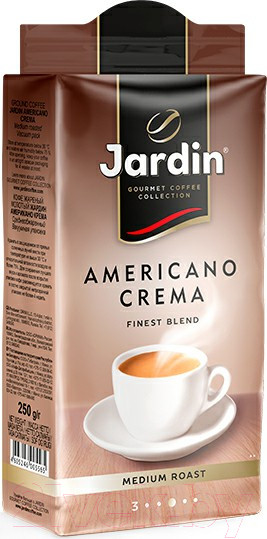 Изображение товара Кофе молотый Jardin Американо Крема / Nd-00001691 (250г )