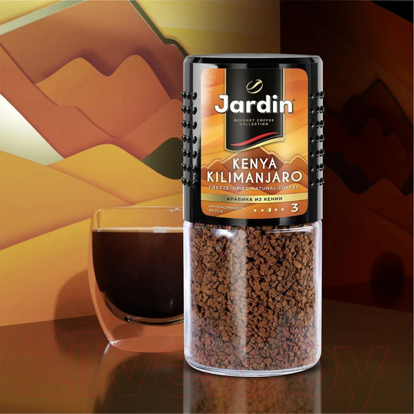 Изображение товара Кофе растворимый Jardin Kenya Kilimanjaro / Nd-00001790 (95г )