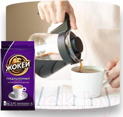 Изображение товара Кофе молотый Жокей Традиционный / Nd-00001639 (450г)