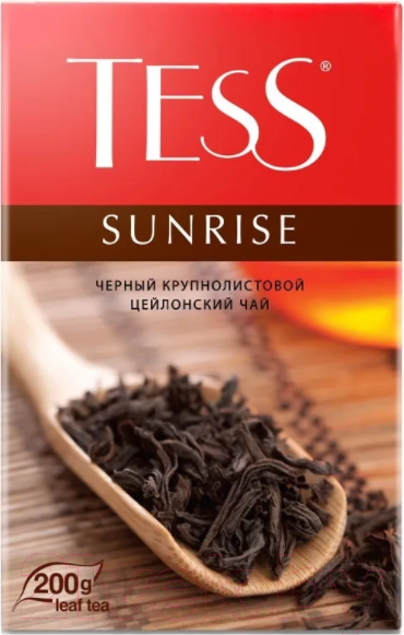 Изображение товара Чай листовой Tess Sunrise черный / Nd-00014676 (200г)