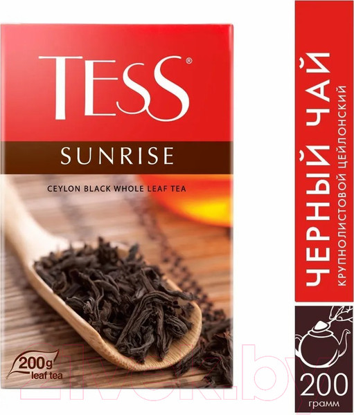 Изображение товара Чай листовой Tess Sunrise черный / Nd-00014676 (200г)