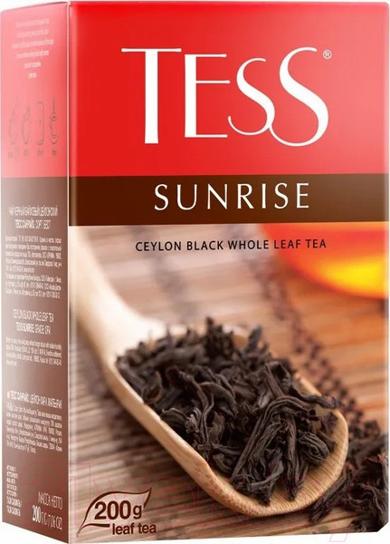 Изображение товара Чай листовой Tess Sunrise черный / Nd-00014676 (200г)