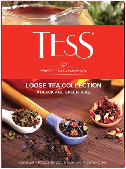 Изображение товара Чай пакетированный Tess Коллекция чая 9 видов / Nd-00017174