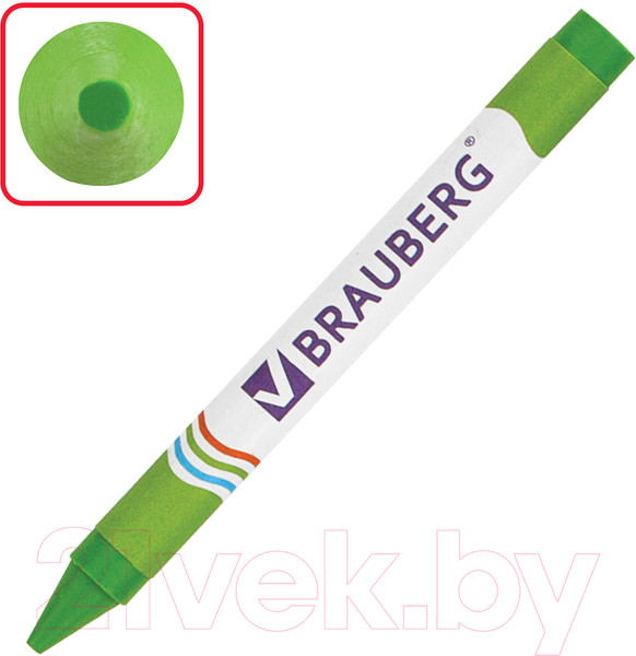 Изображение товара Восковые мелки Brauberg Пифагор / 222963 (18цв)