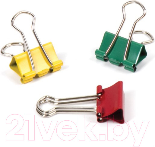 Изображение товара Зажим для бумаги Brauberg 224470 (12шт)