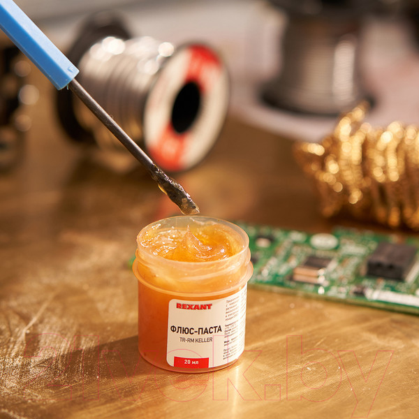 Изображение товара Флюс для пайки Rexant 09-3690-1 (20мл)