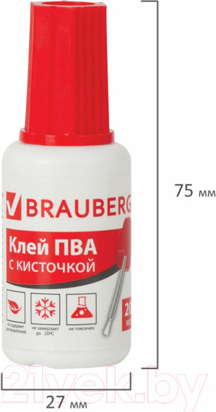 Изображение товара Клей ПВА Brauberg 222875