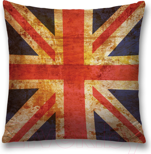 Изображение товара Наволочка декоративная JoyArty Британский флаг / sl_3753